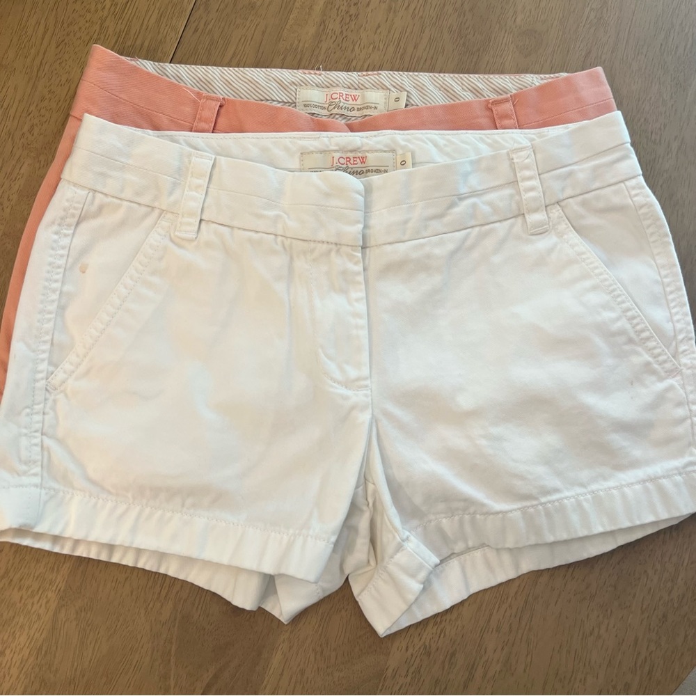 J.Crew Chino Shorts (2 pack)